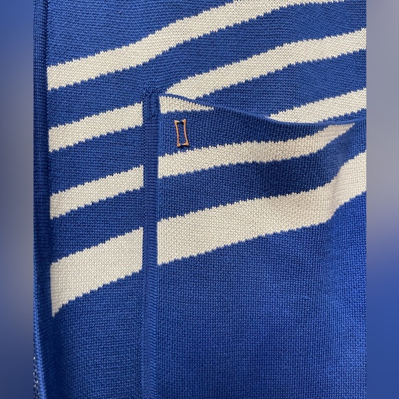 Kit and Ace Studio Cardigan Sz XS / S Blue and White - Picture 7 of 10